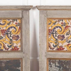 Pair of 19th Century French Mirrored Panels