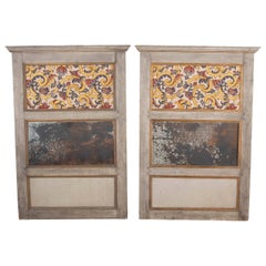 Pair of 19th Century French Mirrored Panels