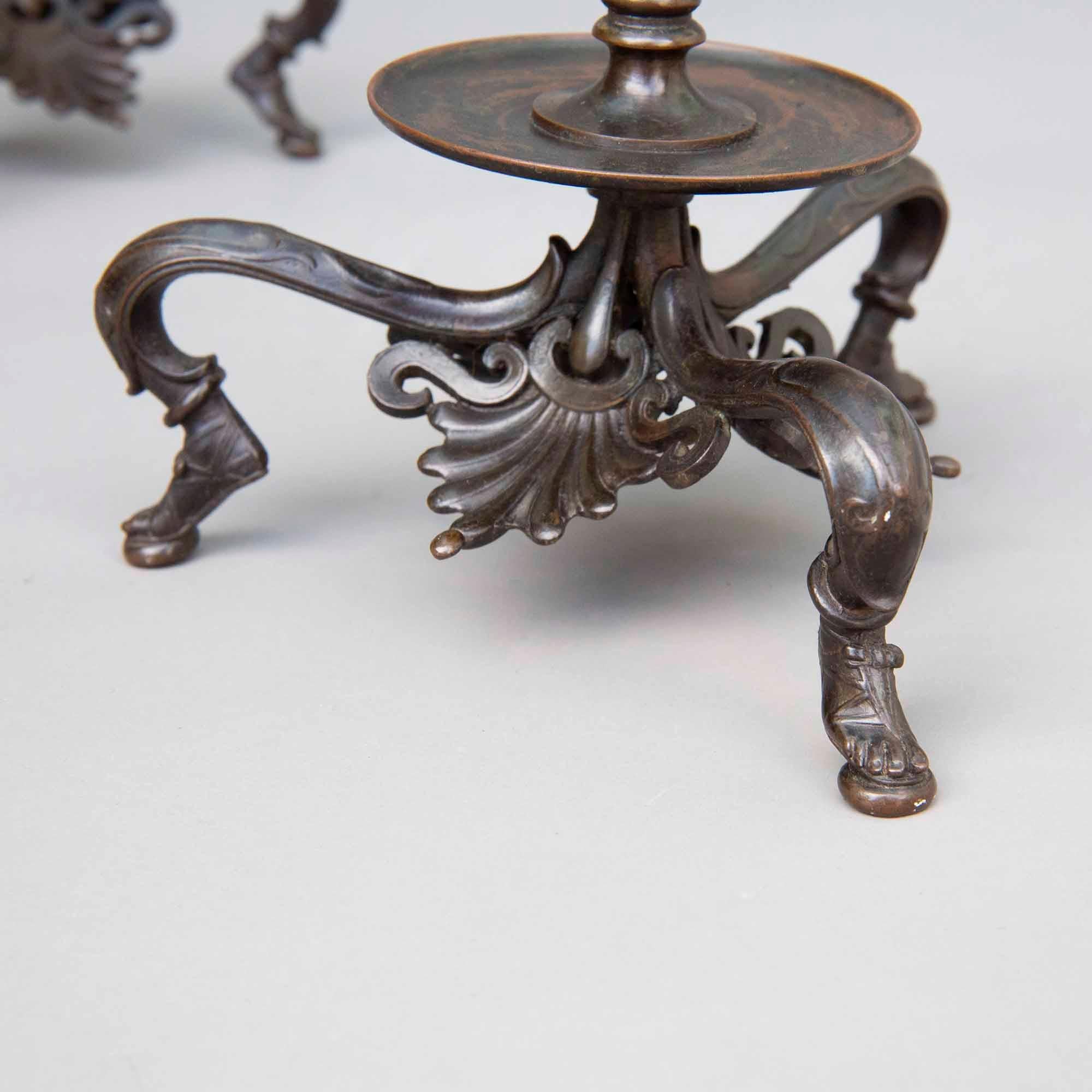 Paire de rares chandeliers néoclassiques en bronze du XIXe siècle. Estampillé F.Barbedienne. France, vers 1860.

Pourquoi nous les aimons

Absolument superbe, la qualité Ferdinand Barbedienne à son meilleur.

Ferdinand Barbedienne

Ferdinand