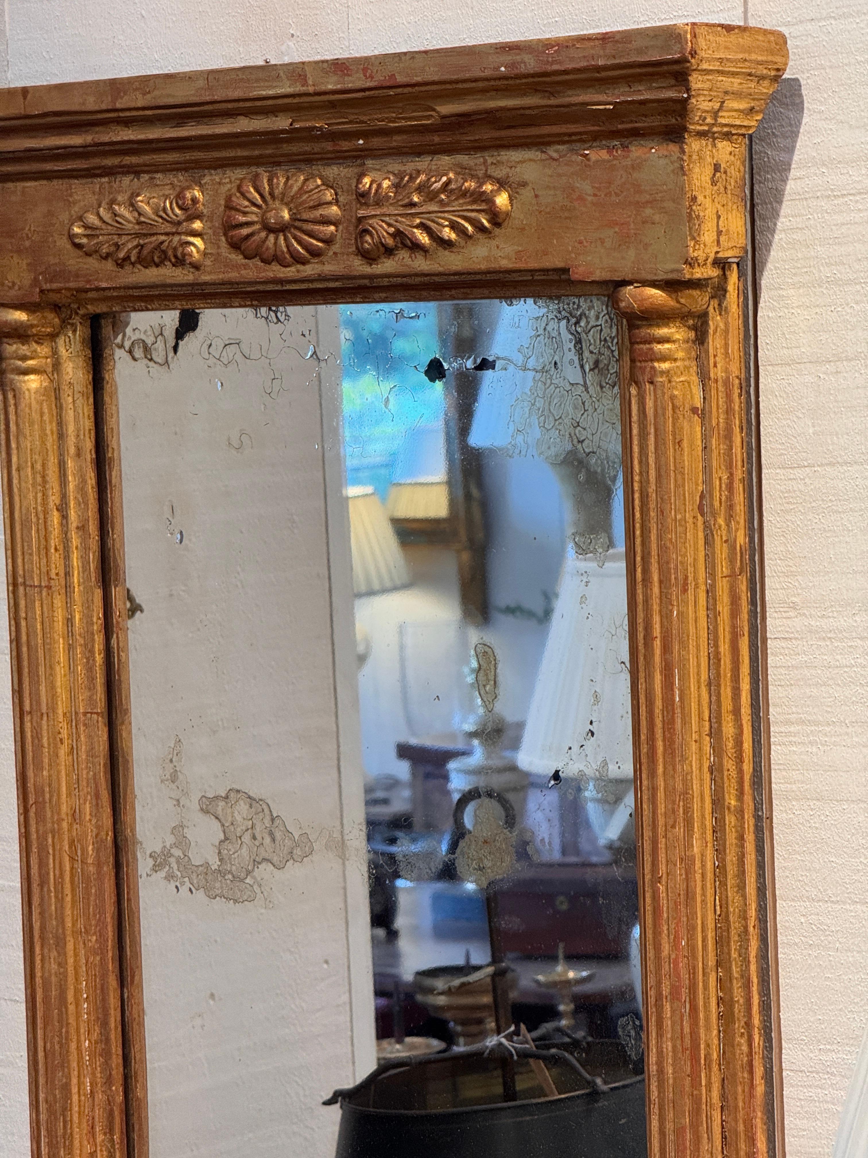 Coppia di specchi neoclassici francesi del XIX secolo in vendita 5