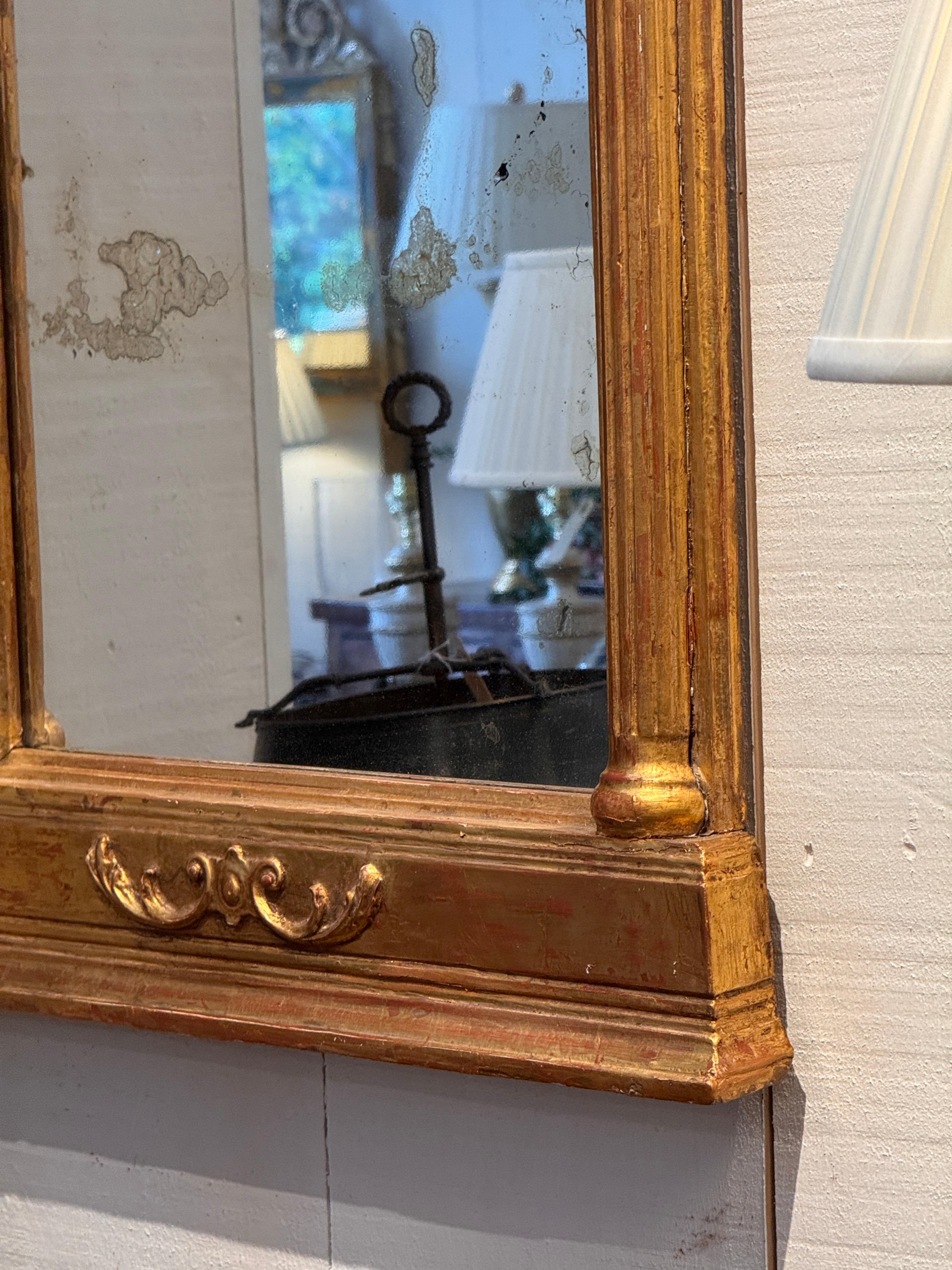 Coppia di specchi neoclassici francesi del XIX secolo in vendita 6