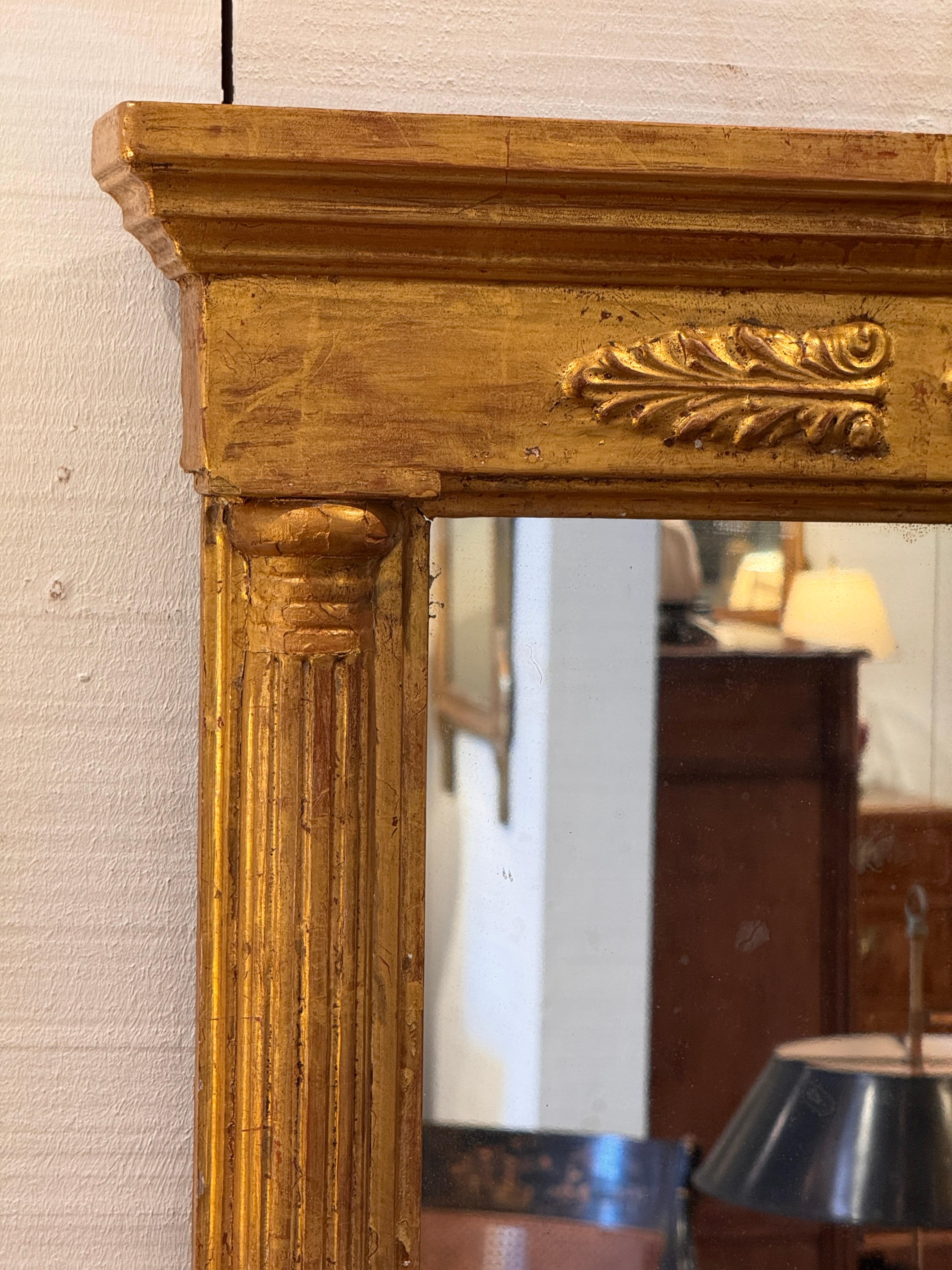 Coppia di specchi neoclassici francesi del XIX secolo in vendita 4