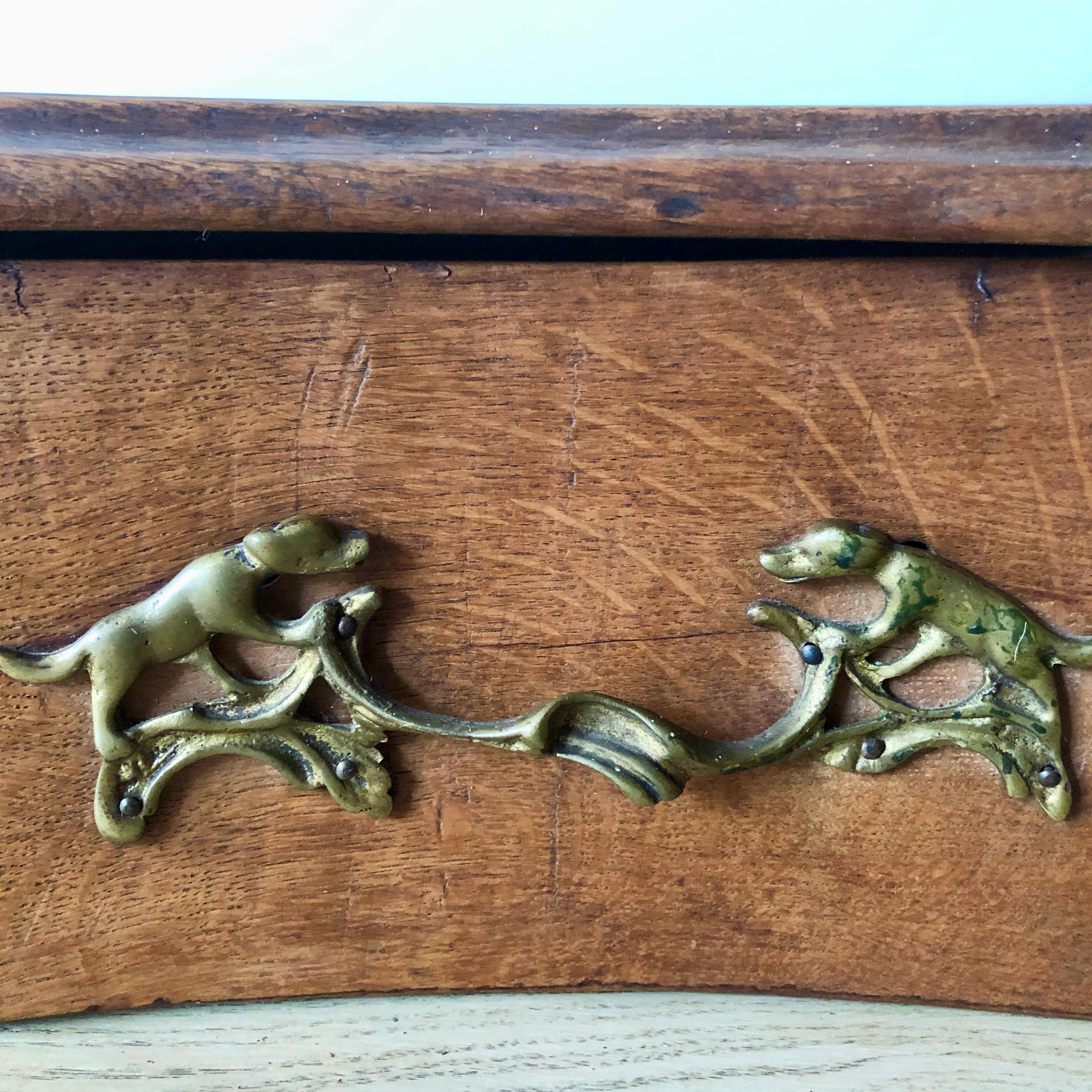 Pair of 19th Century French Oak Valet Boxes For Sale 5