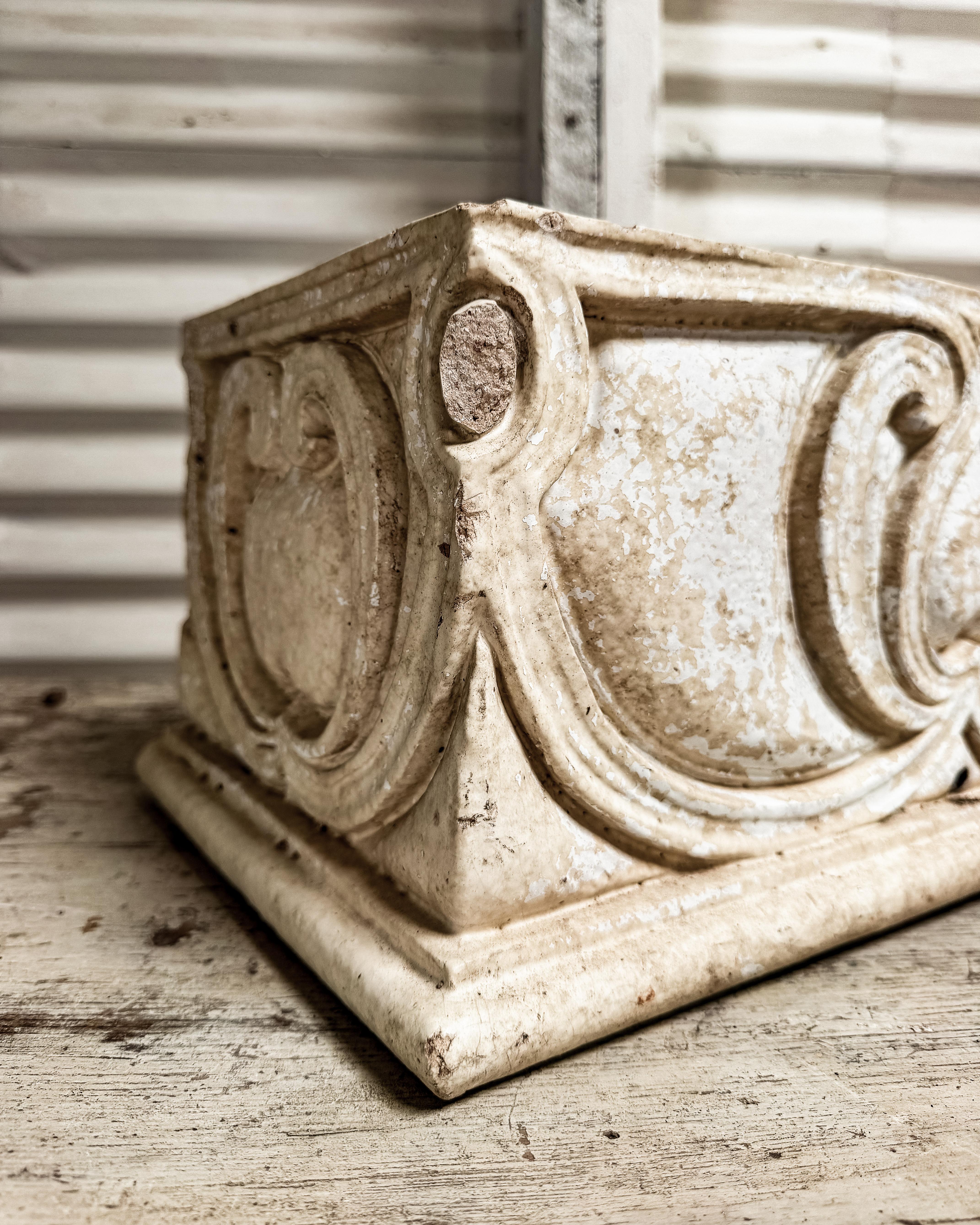 Pair of 19th Century French Rectangular Planters For Sale 12