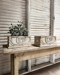 Pair of 19th Century French Rectangular Planters