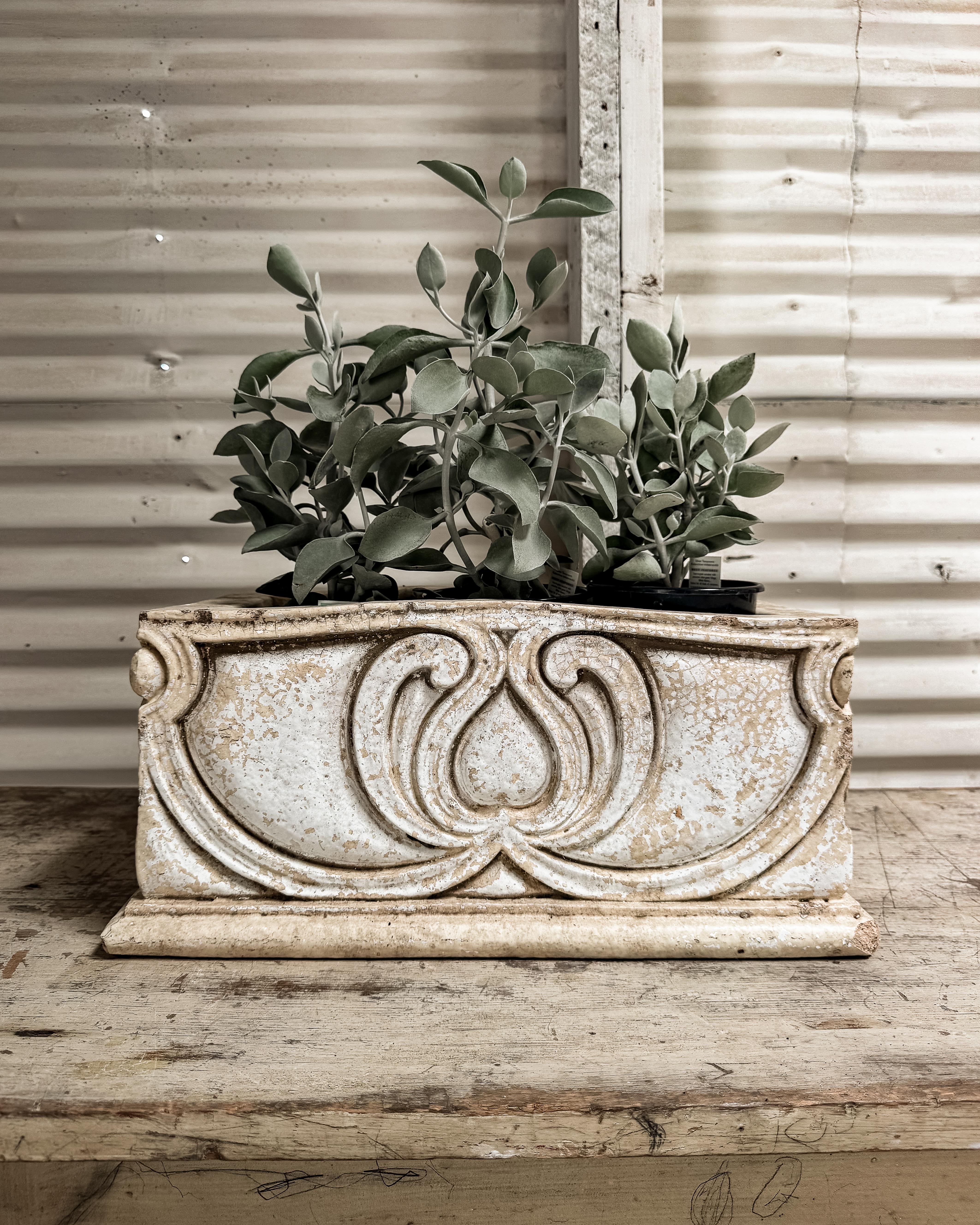 Pair of 19th Century French Rectangular Planters For Sale 3