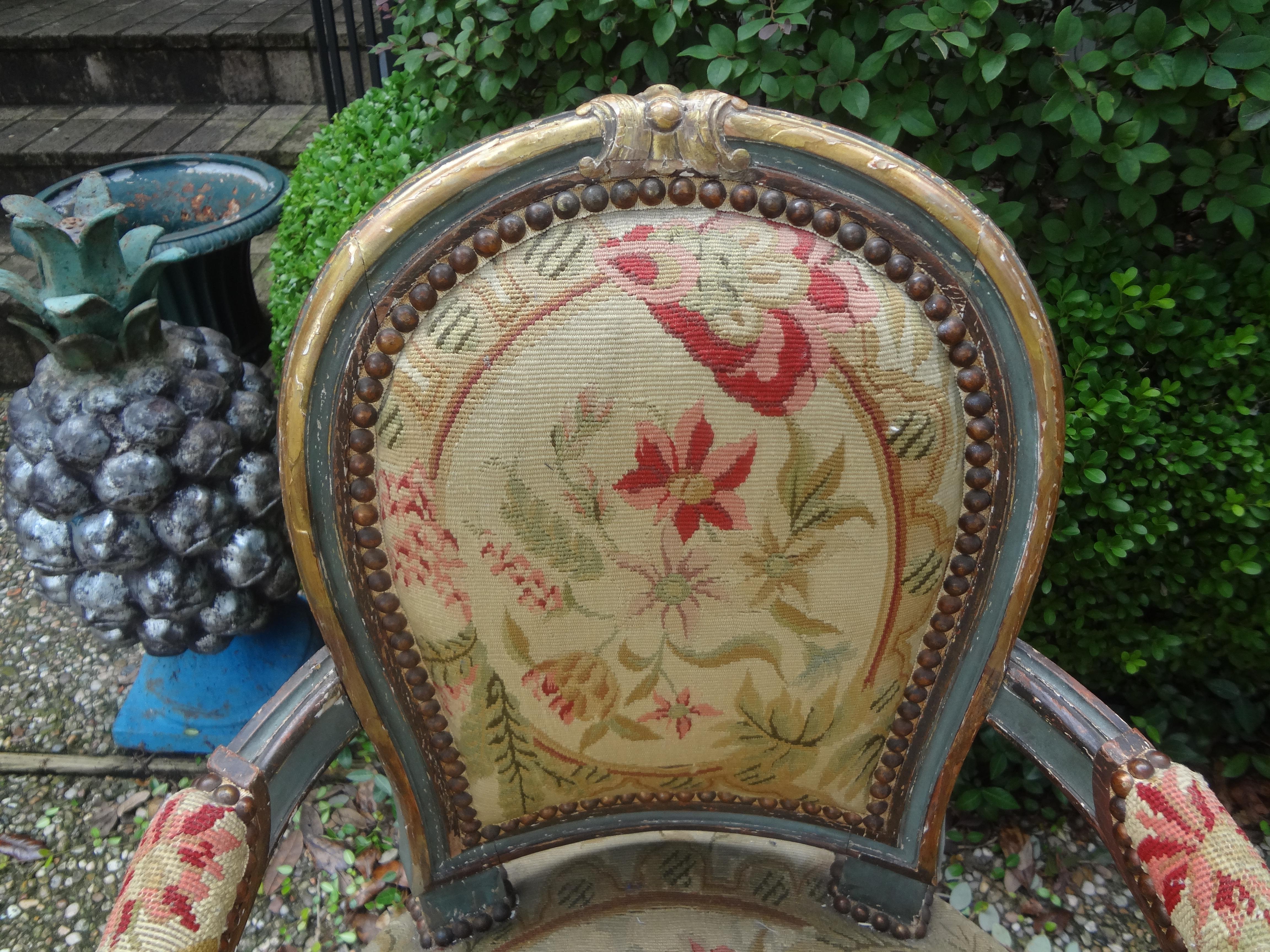 Pair of 19th Century French Régence Style Children's Chairs For Sale 1