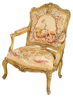 Pair of 19th Century French Salon Armchairs