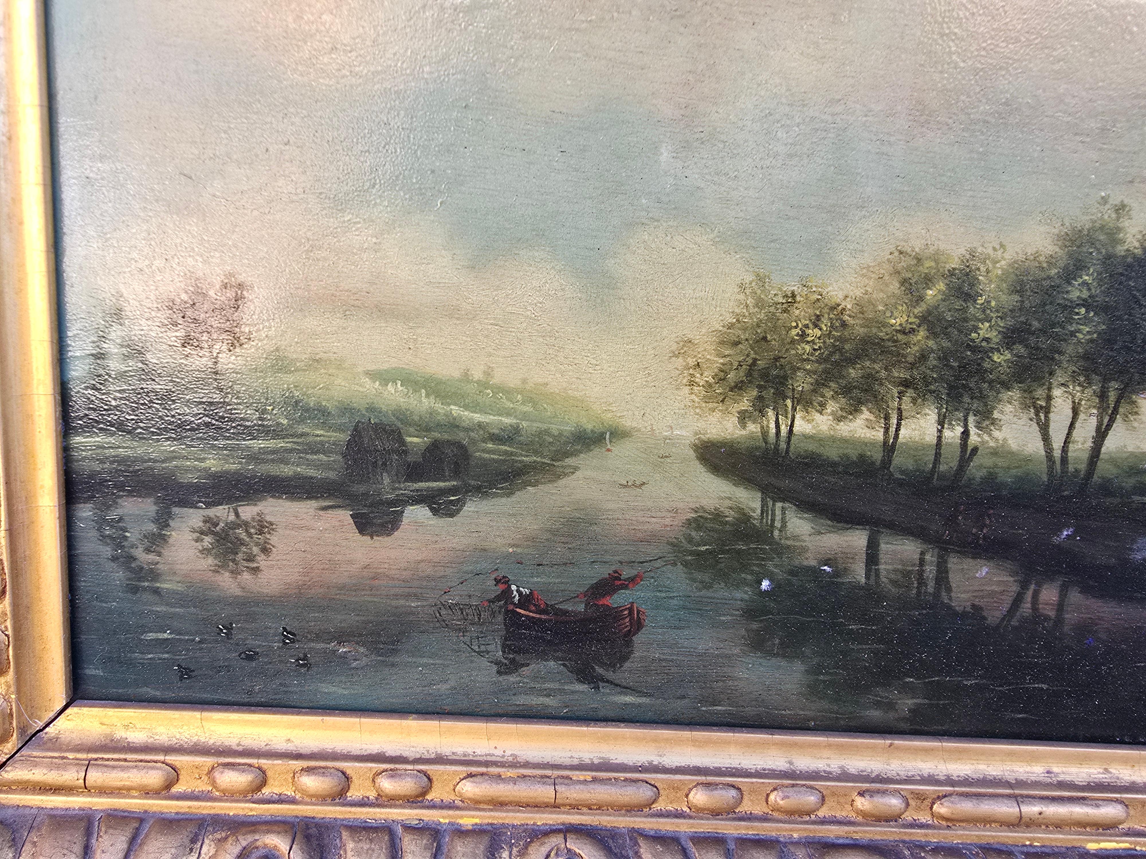 Fruitiers Paire de peintures à l'huile sur panneau de l'école française du XIXe siècle en vente