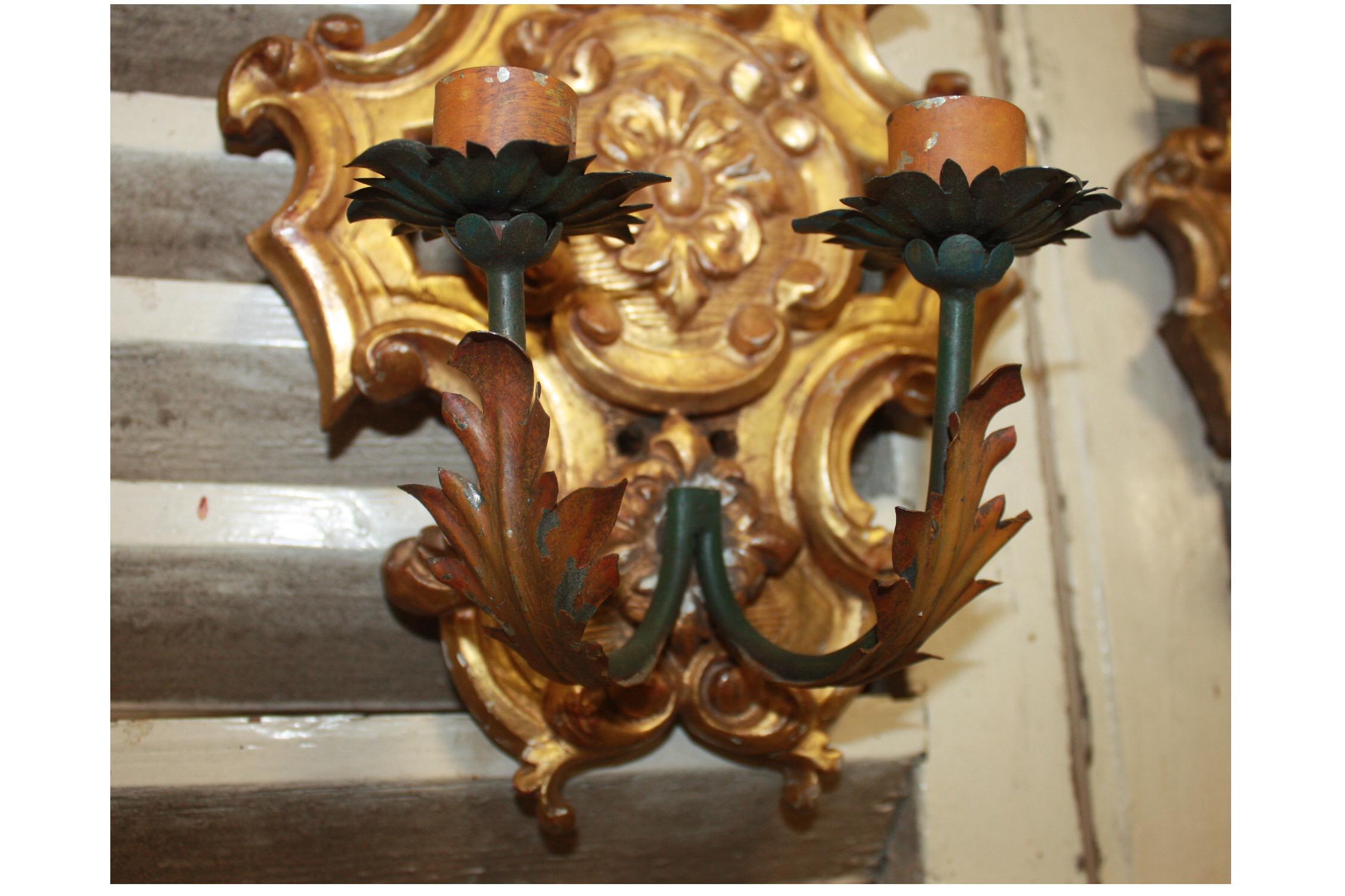 Pair of 19th Century French Sconces 6
