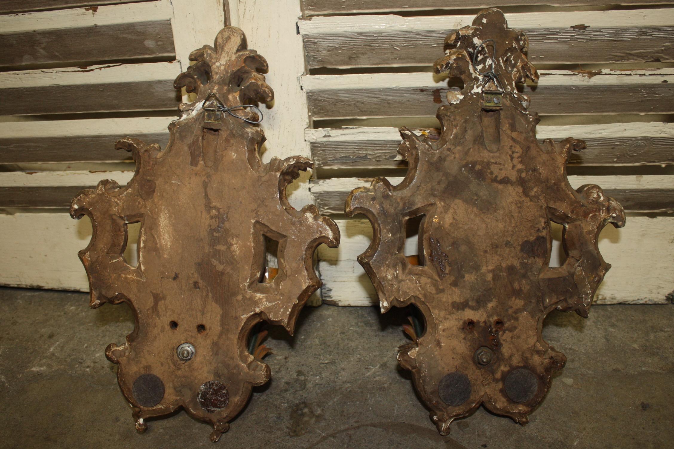 Pair of 19th Century French Sconces 7
