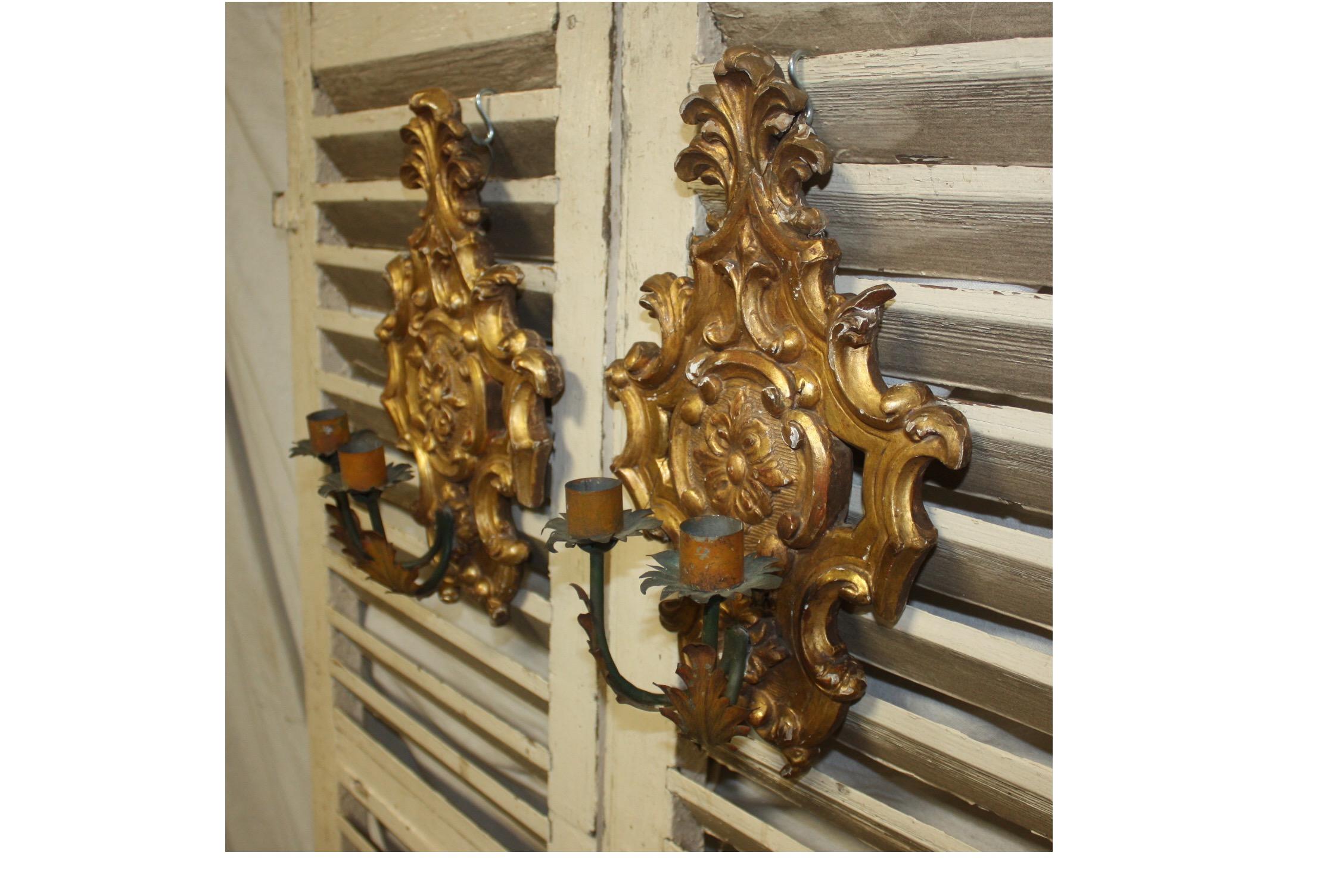 Pair of 19th Century French Sconces 3