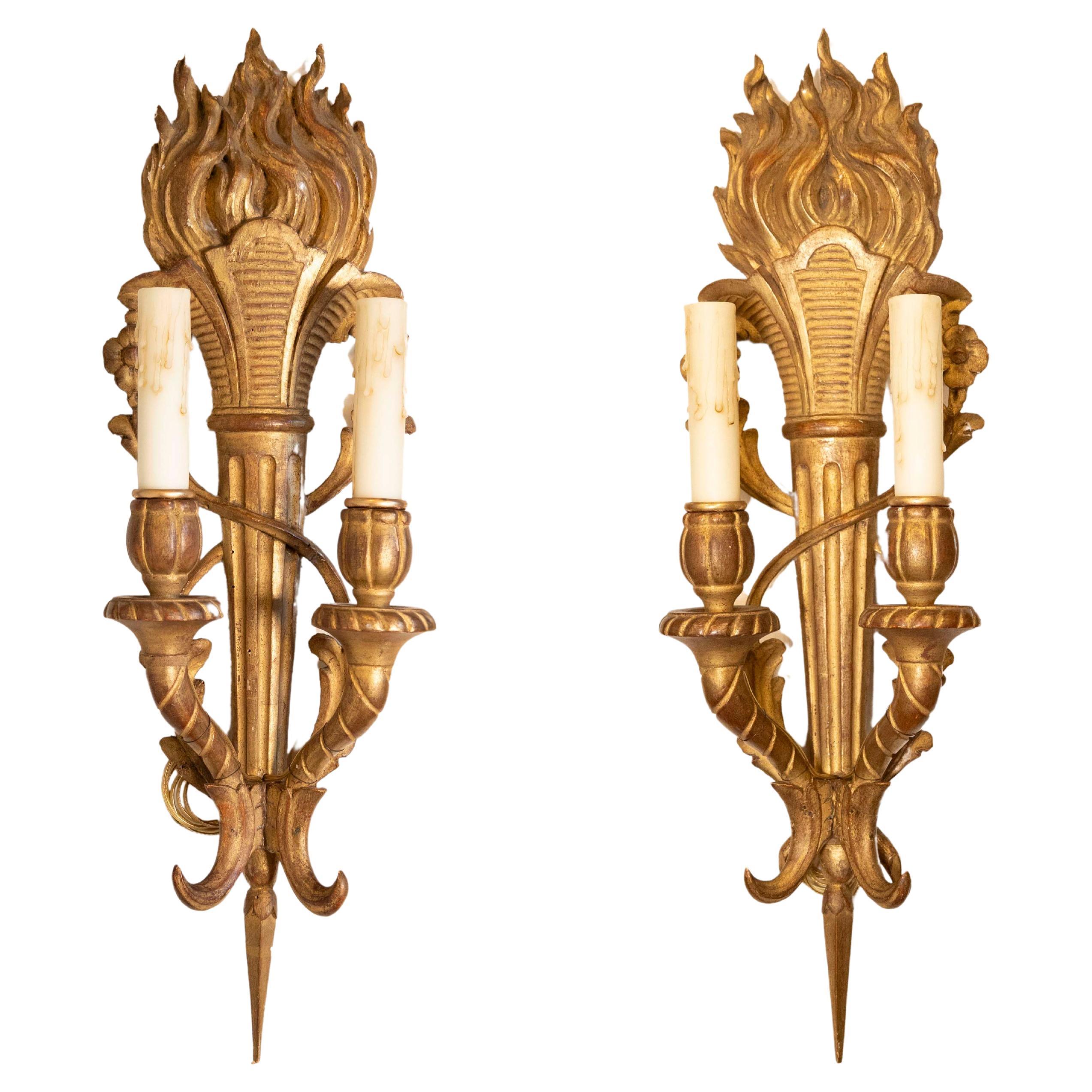 Pair of 19th Century French Sconces