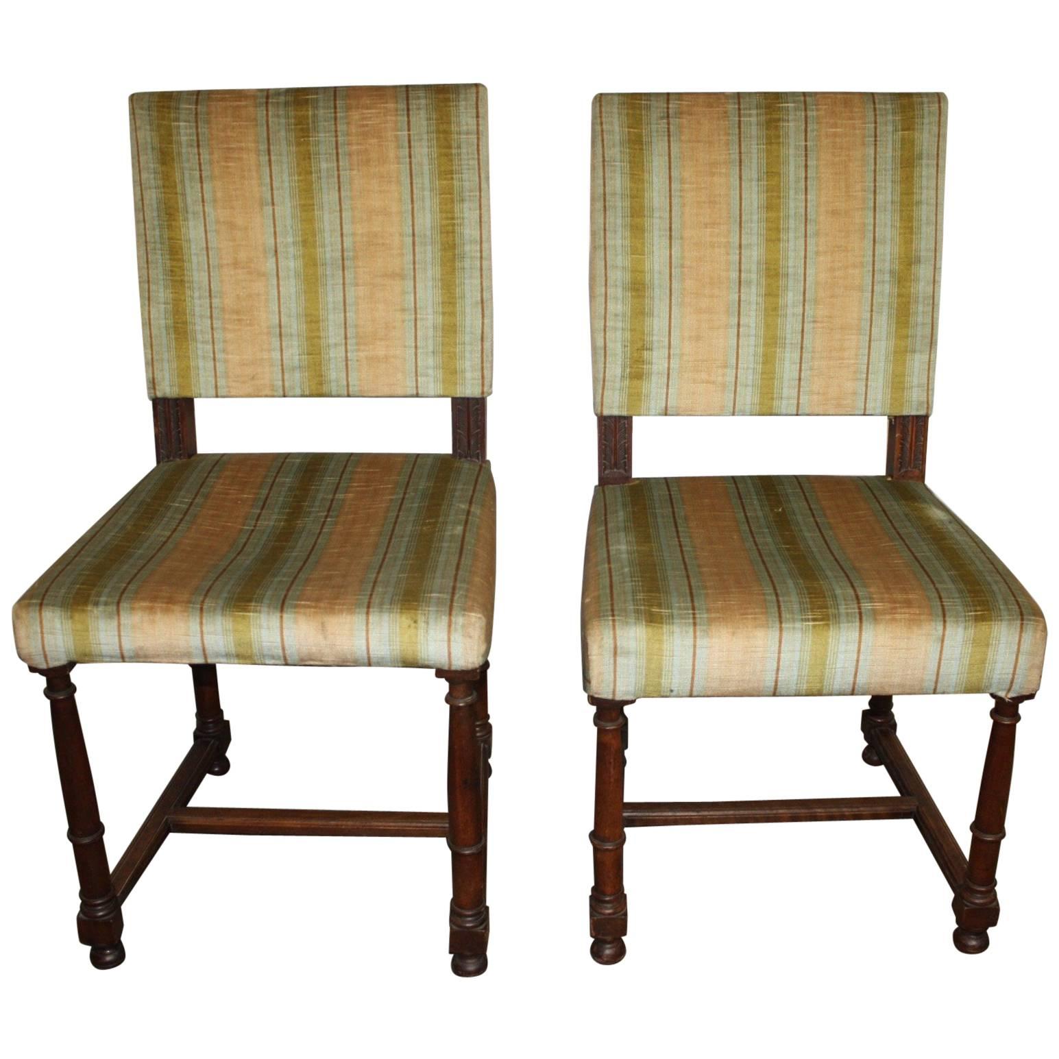 Pair of 19th Century French Side Chairs