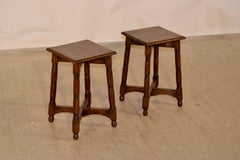Pair of 19th Century French Stools