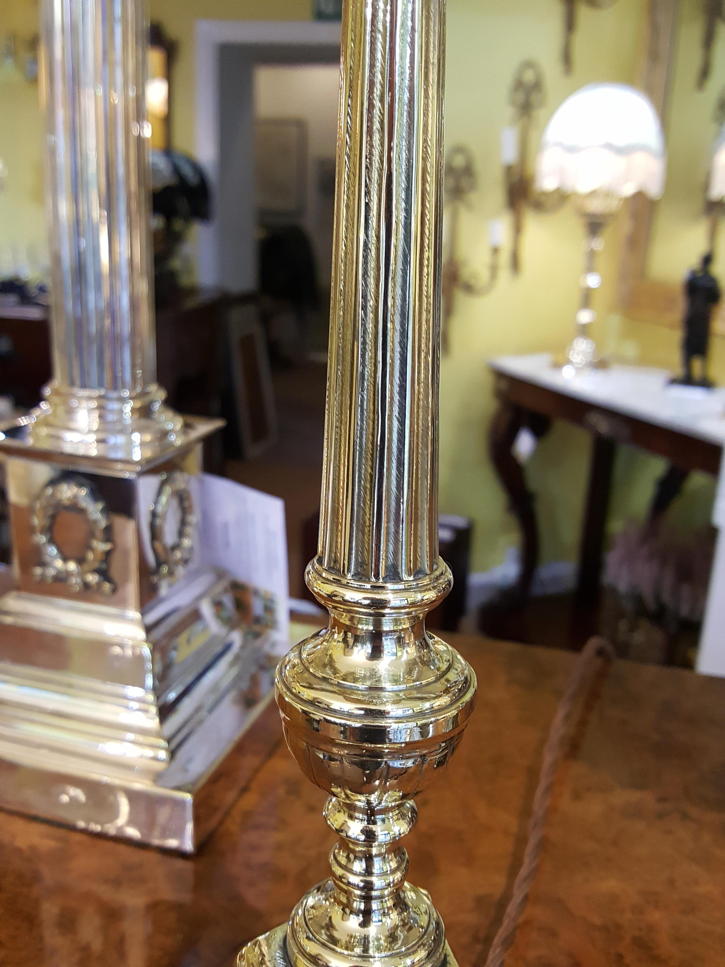 Pair of 19th Century French Table Lamps In Good Condition In Altrincham, Cheshire