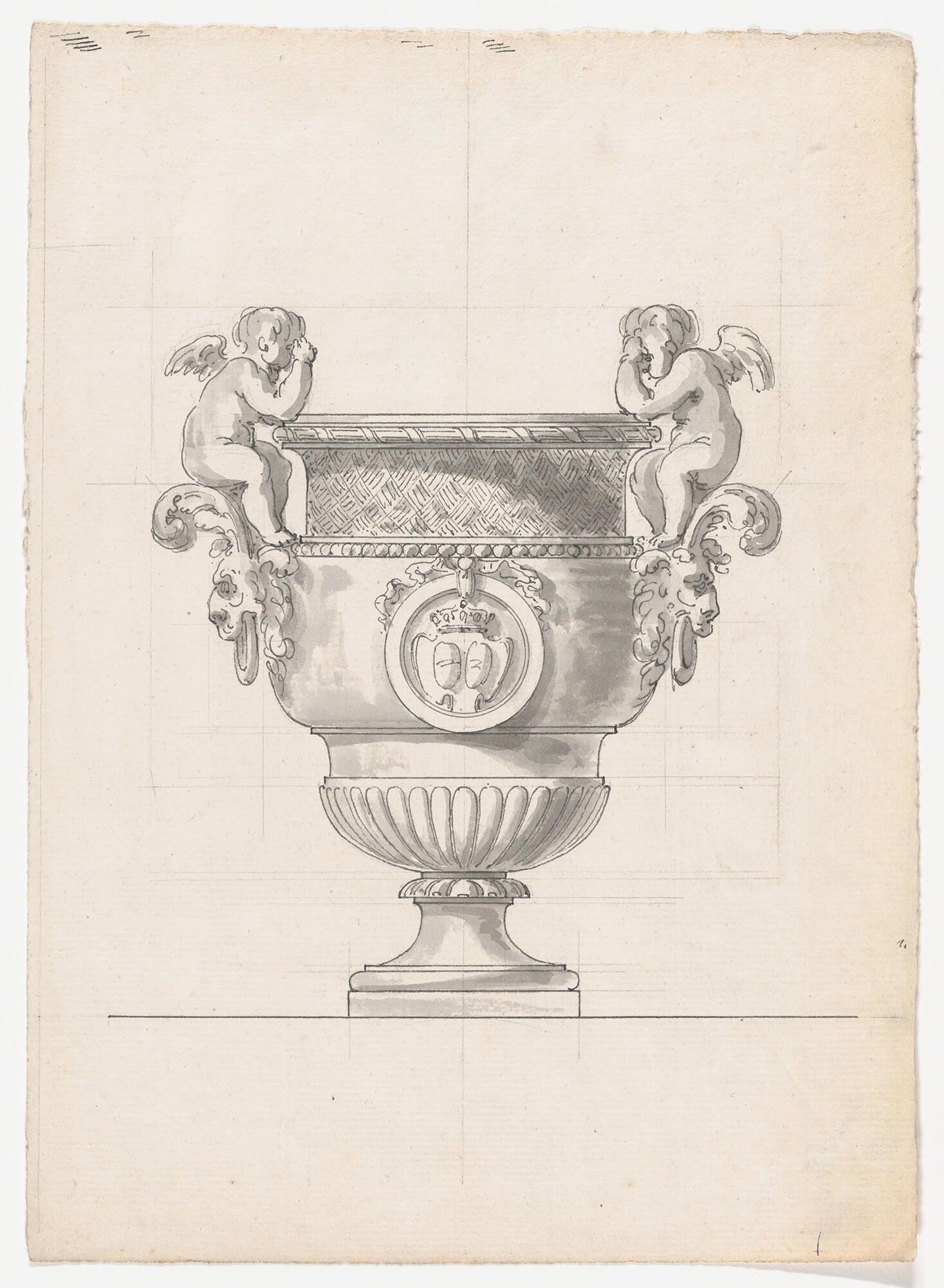 Paire d'urnes françaises en terre cuite du 19ème siècle d'après Claude Ballin en vente 5
