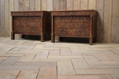 Pair of 19th Century French Walnut Commodes