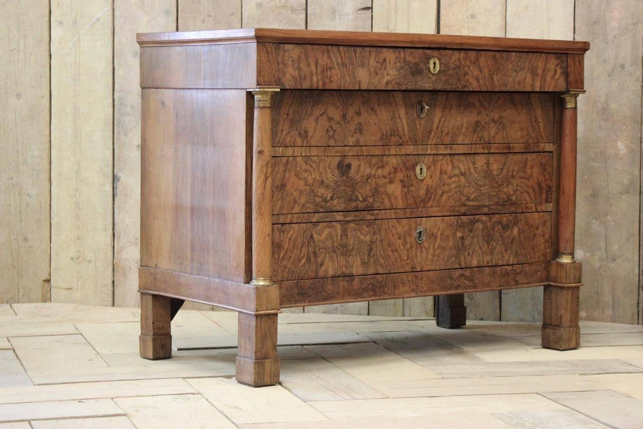 Pair of 19th Century French Walnut Commodes In Excellent Condition In Gloucestershire, GB