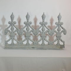 Pair of 19th Century French Zinc Architectural Roof Ornaments or Finials