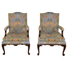 Pair of 19th Century Gainsborough Chairs