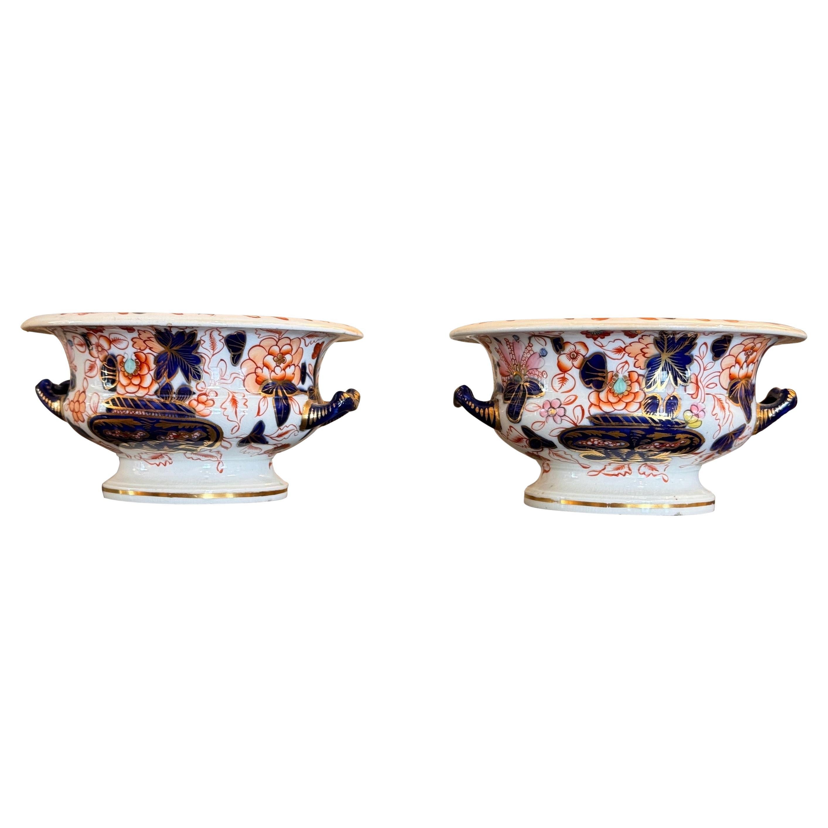 Pair of 19th Century Georgian Sweet Meat Urns