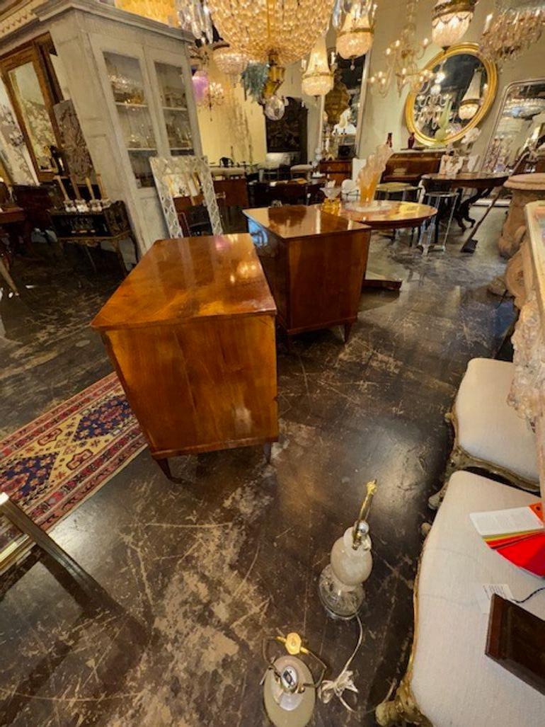 Coppia di commodes Biedermeier tedeschi del XIX secolo in vendita 1