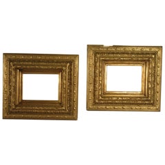 Pair of 19th Century Gilt Gesso Frames Pair of 19th Century Gilt Gesso Frames