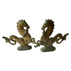 Pair of 19th Century Gondola "Sea Horses"