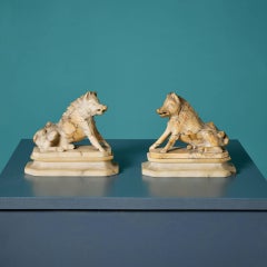 Ein Paar Grand Tour-Skulpturen des 19. Jahrhunderts nach dem Zusammenbruch der Uffizien