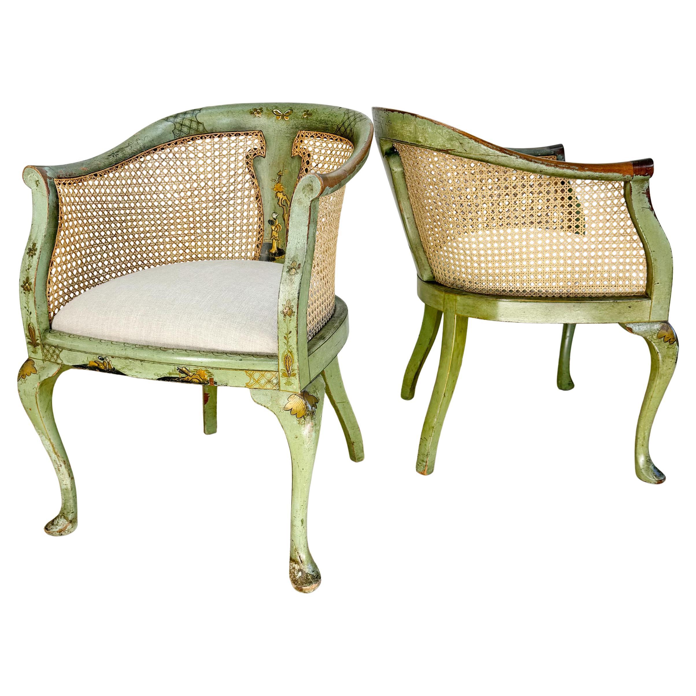 Coppia di sedie bergere Greene
Greene Revival Chinoiserie del 19° secolo