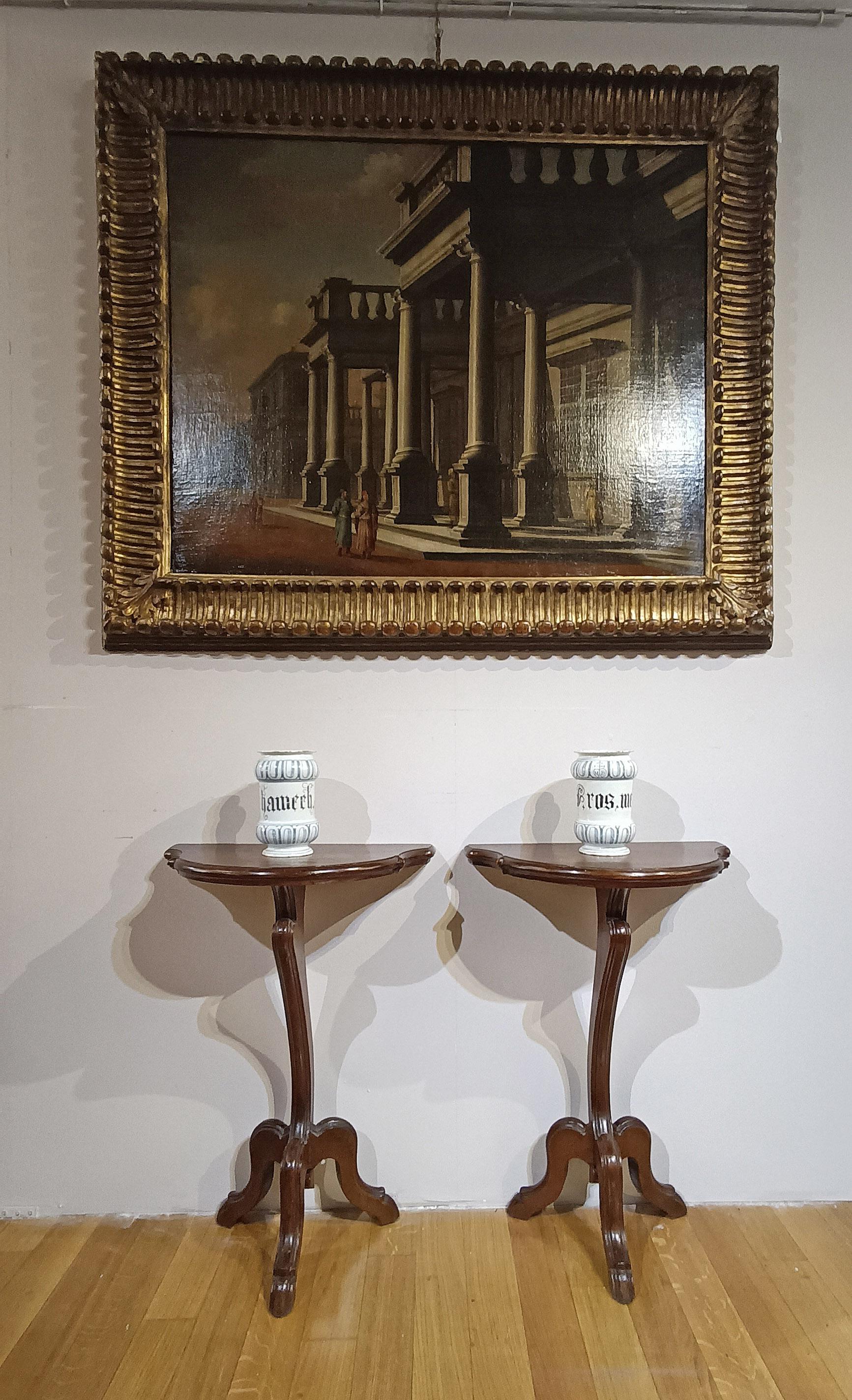 PAIRE DE TABLETTES DE CONSOLE GUERIDON DU 19e SIÈCLE en vente 2