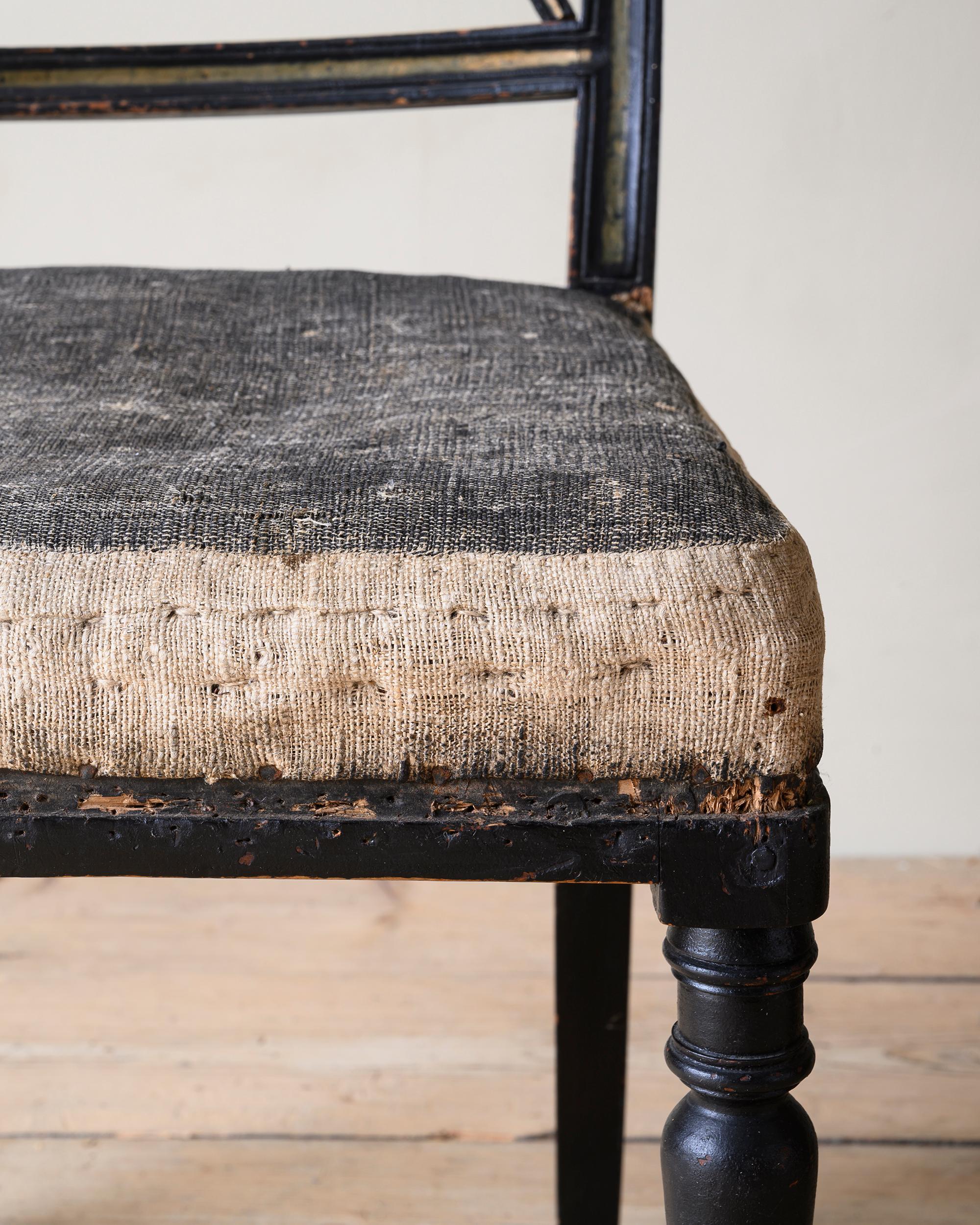 Suédois Paire de chaises gustaviennes du 19e siècle en vente