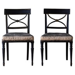 Pair of 19th Century Gustavian Chairs