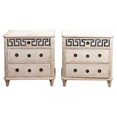 Pair of 19th Century Gustavian Commodes