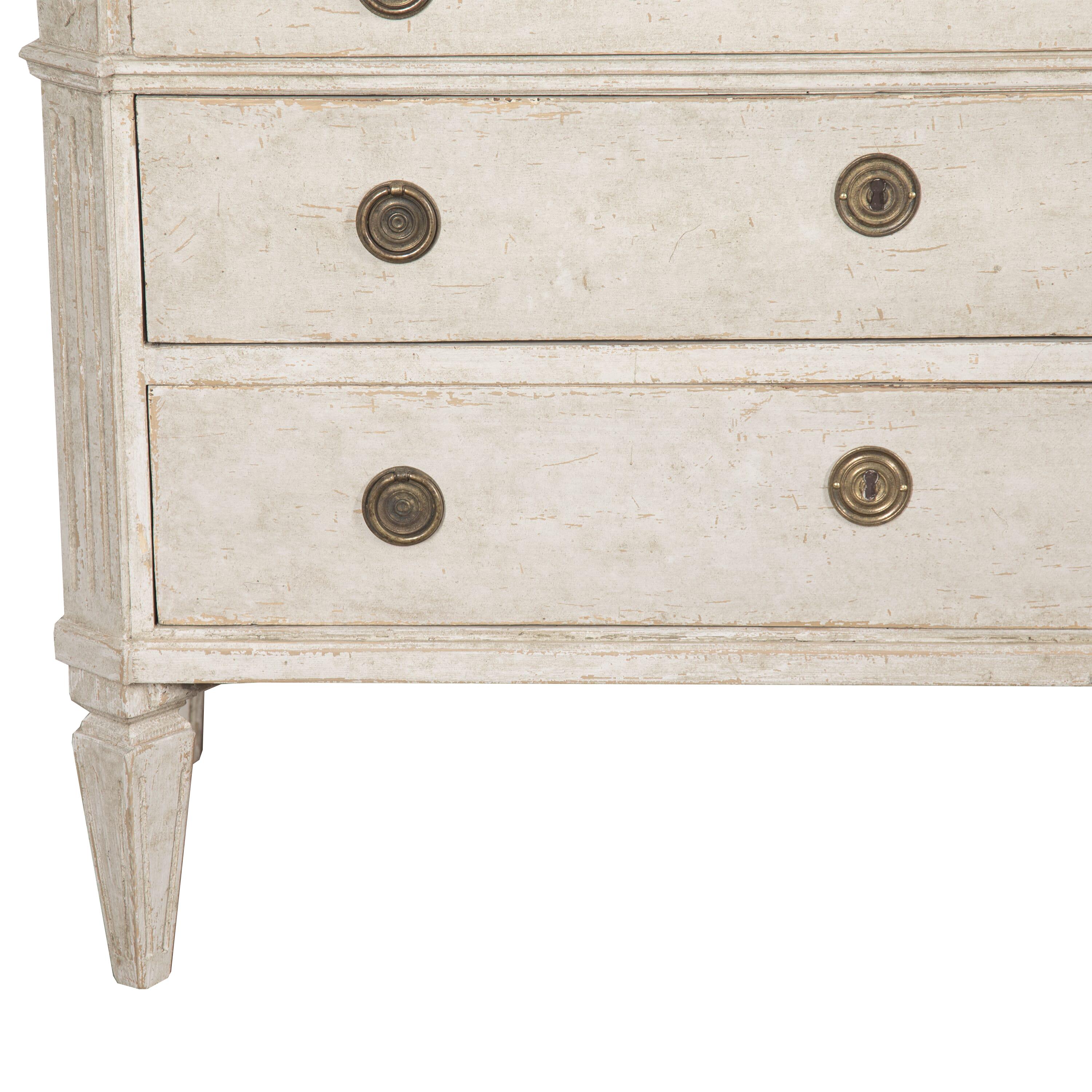 Pair of 19th Century Gustavian Style Commodes 4