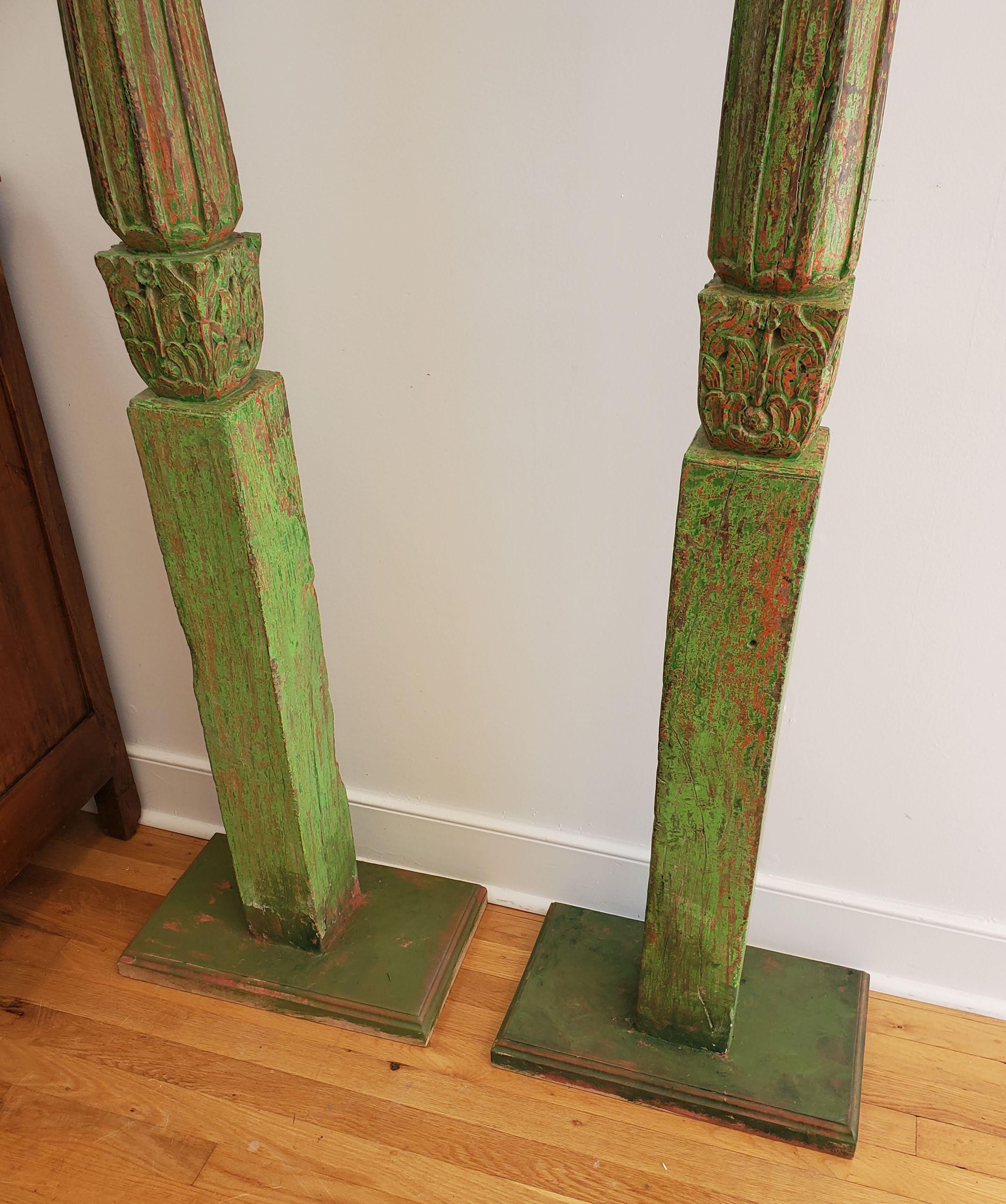 wooden pillar price