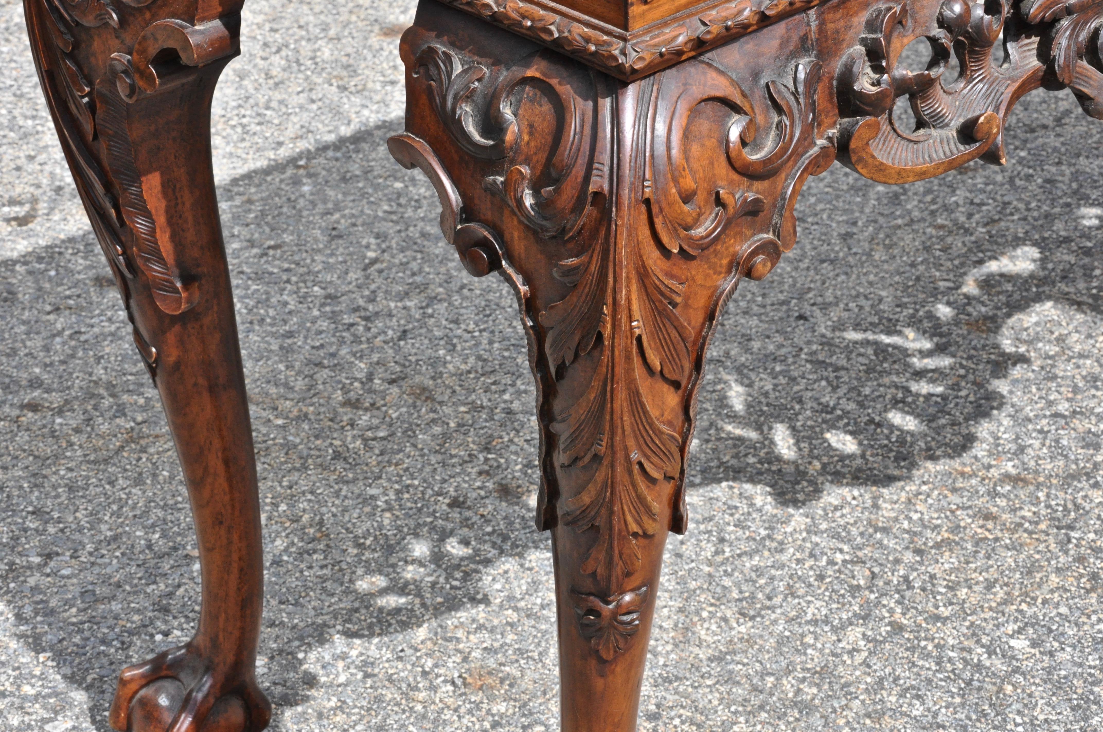 Pair of 19th Century Irish Georgian Walnut Console Tables 6