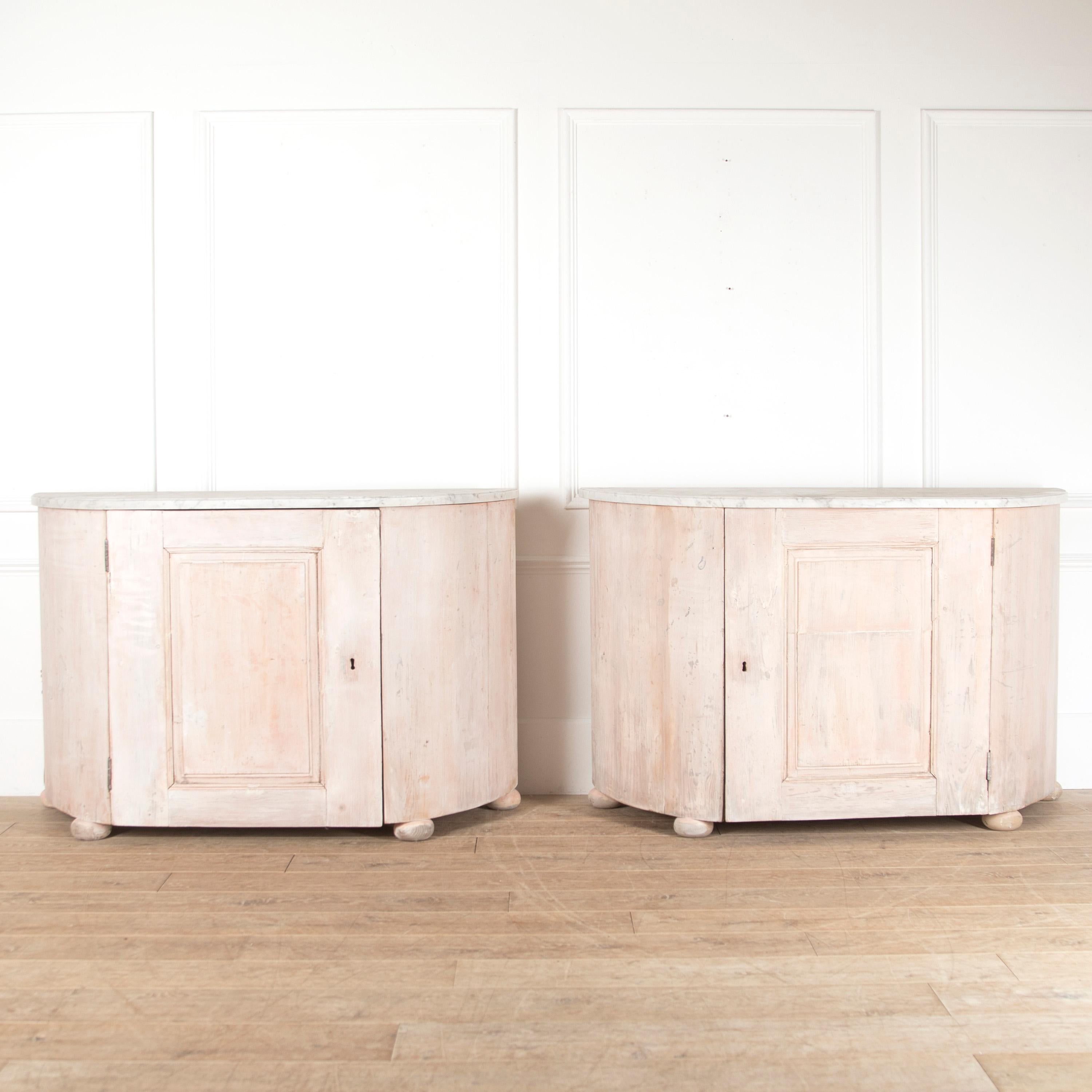 Pair of 19th Century Italian Buffets For Sale 4