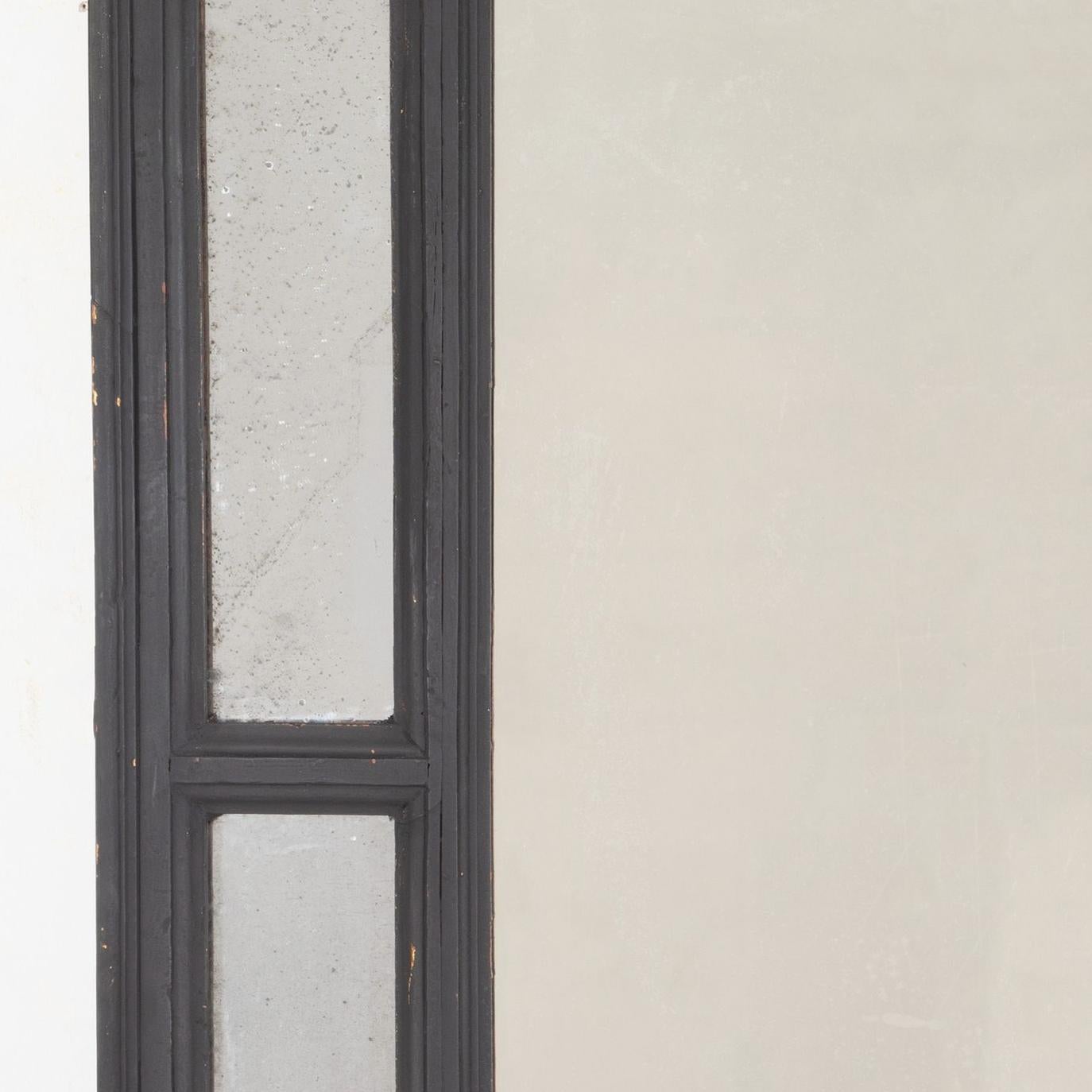 Pair of 19th Century Italian Ebonised Mirrors In Good Condition For Sale In London, GB
