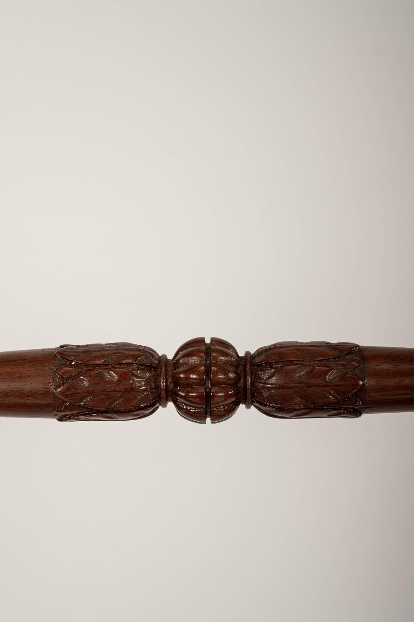 Paire de chaises d'appoint Empire italiennes du 19e siècle, deux paires disponibles en vente 6