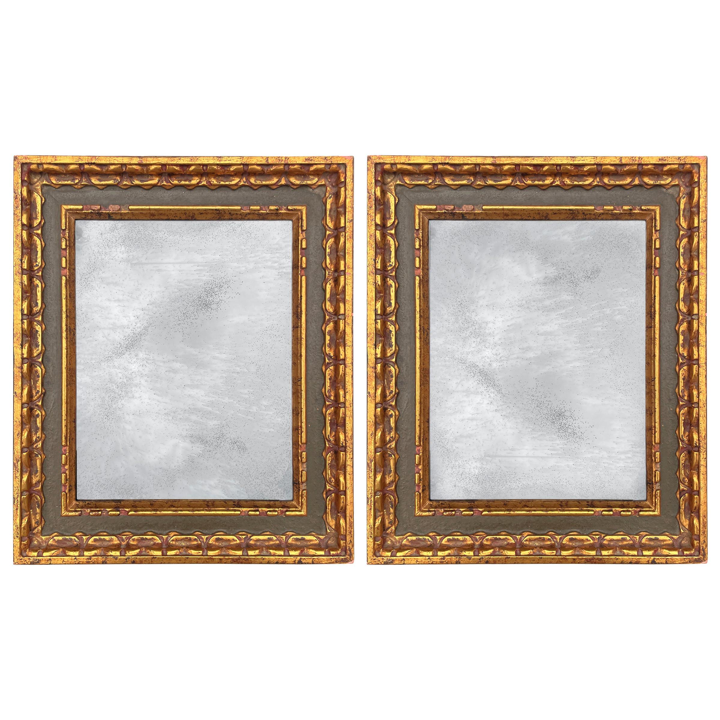 Group of 19 Ceramic Frame Mirrors by Juliette Derel at 1stDibs