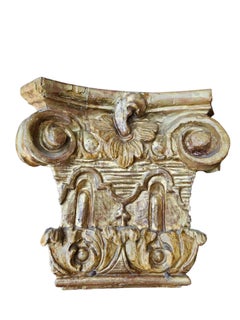 Pair of 19th Century Italian Giltwood Appliques