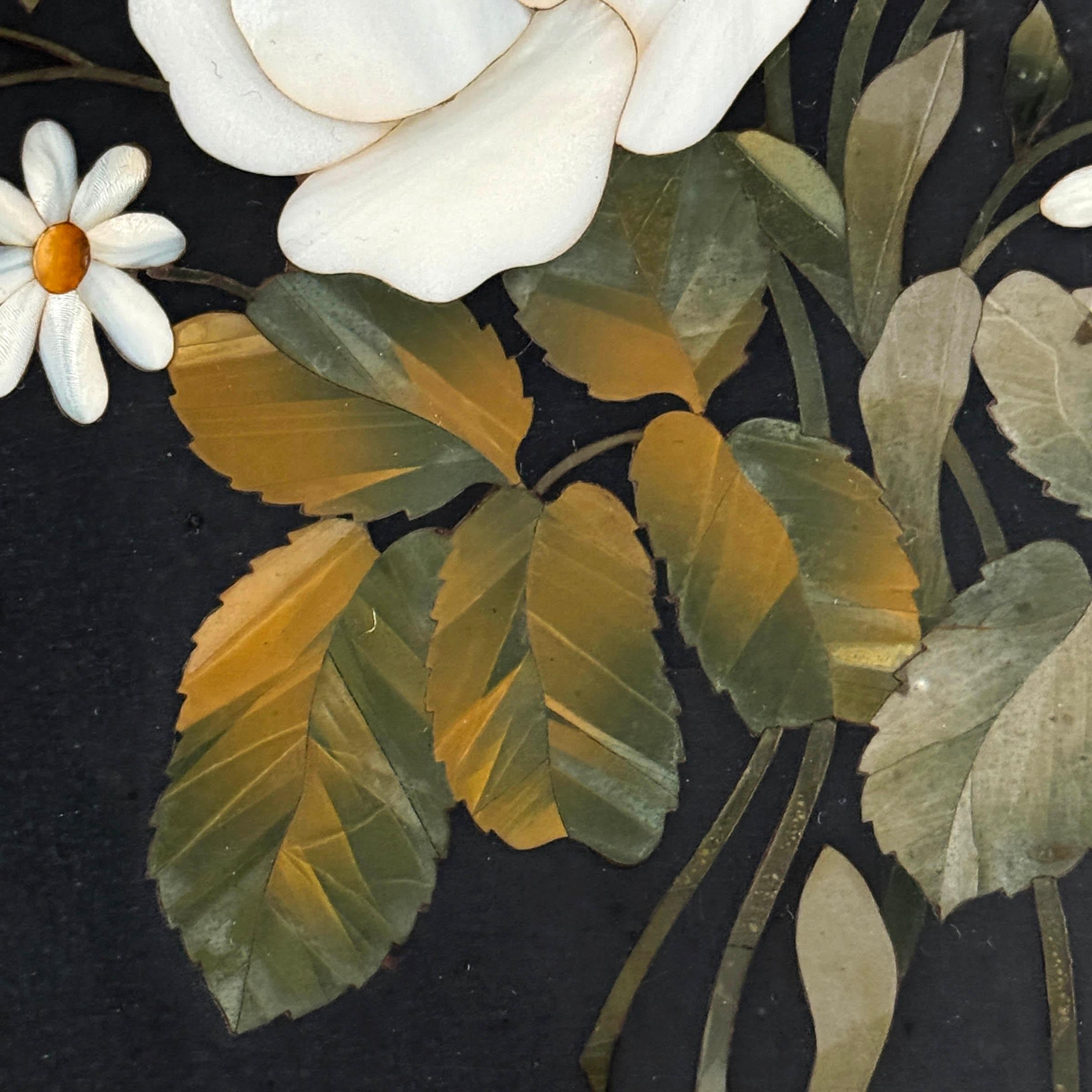 Pair of 19th Century Italian Grand Tour Pietra Dura 'Paintings' 6