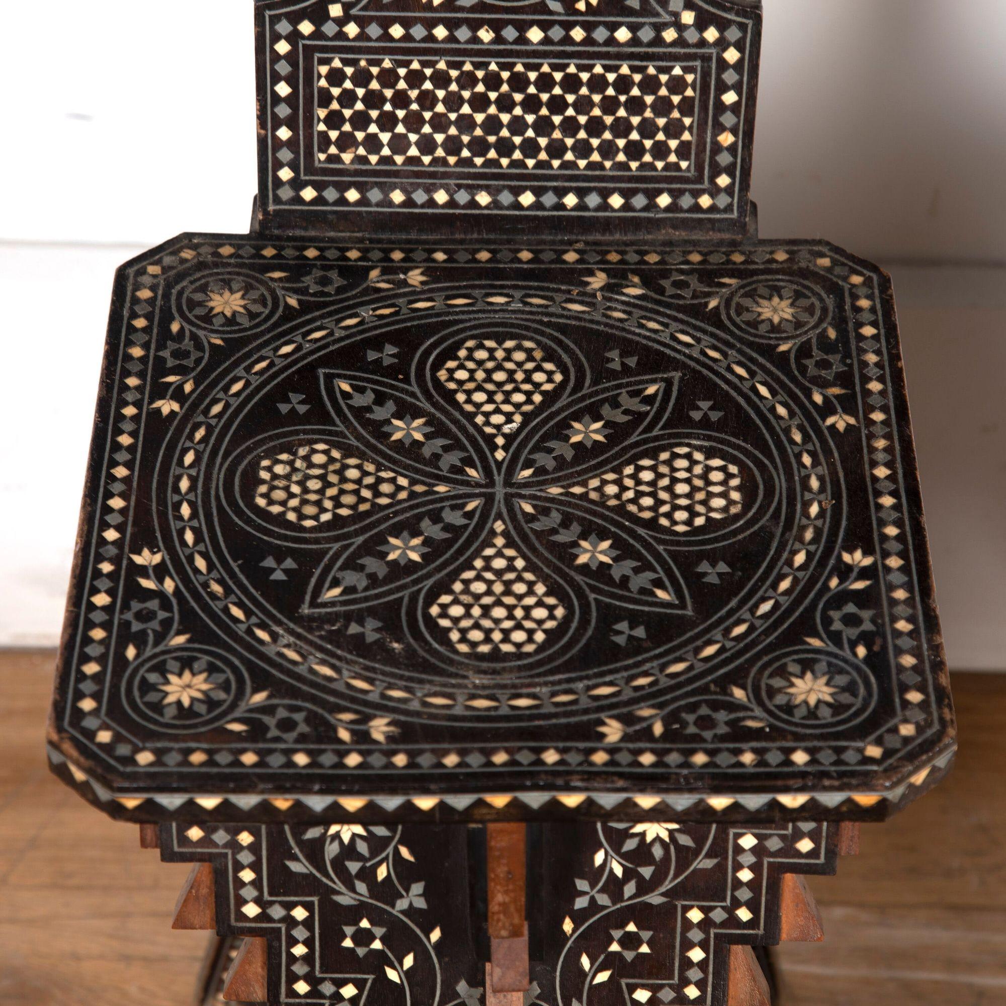 Pair of 19th Century Italian Hall Chairs For Sale 2
