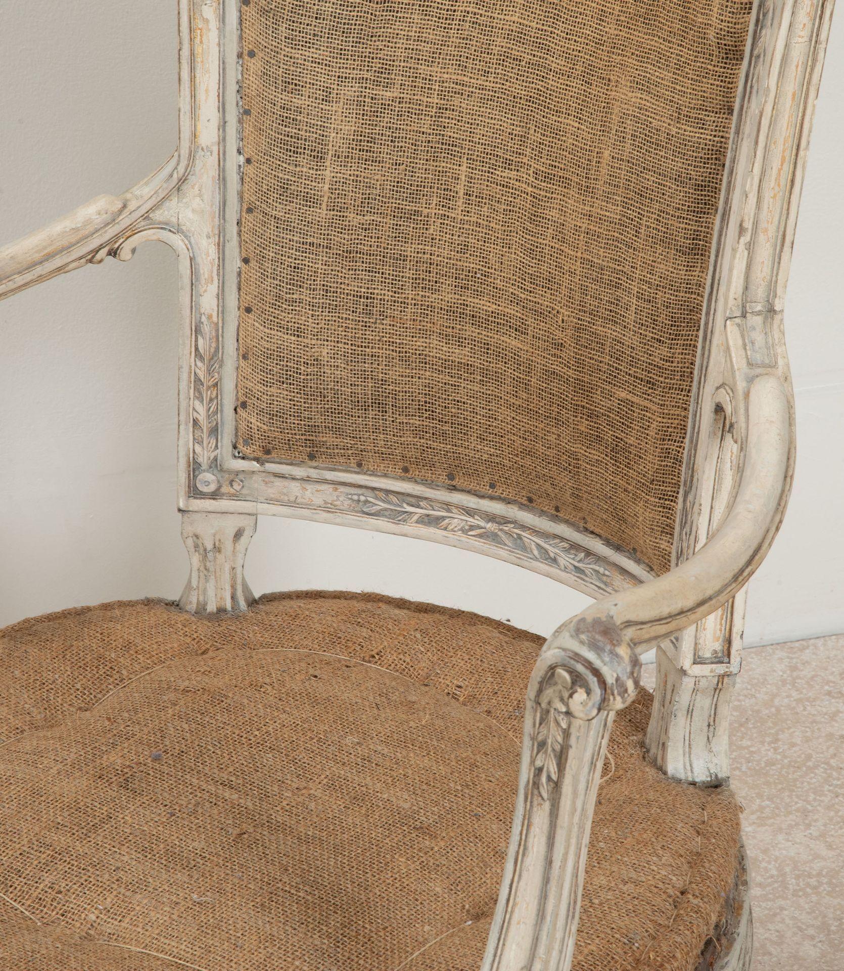 Pair of 19th Century Italian Painted Armchairs (Gemalt) im Angebot