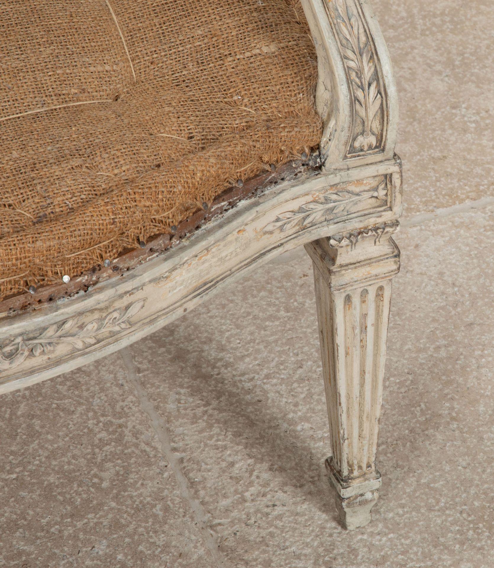 Pair of 19th Century Italian Painted Armchairs im Angebot 1