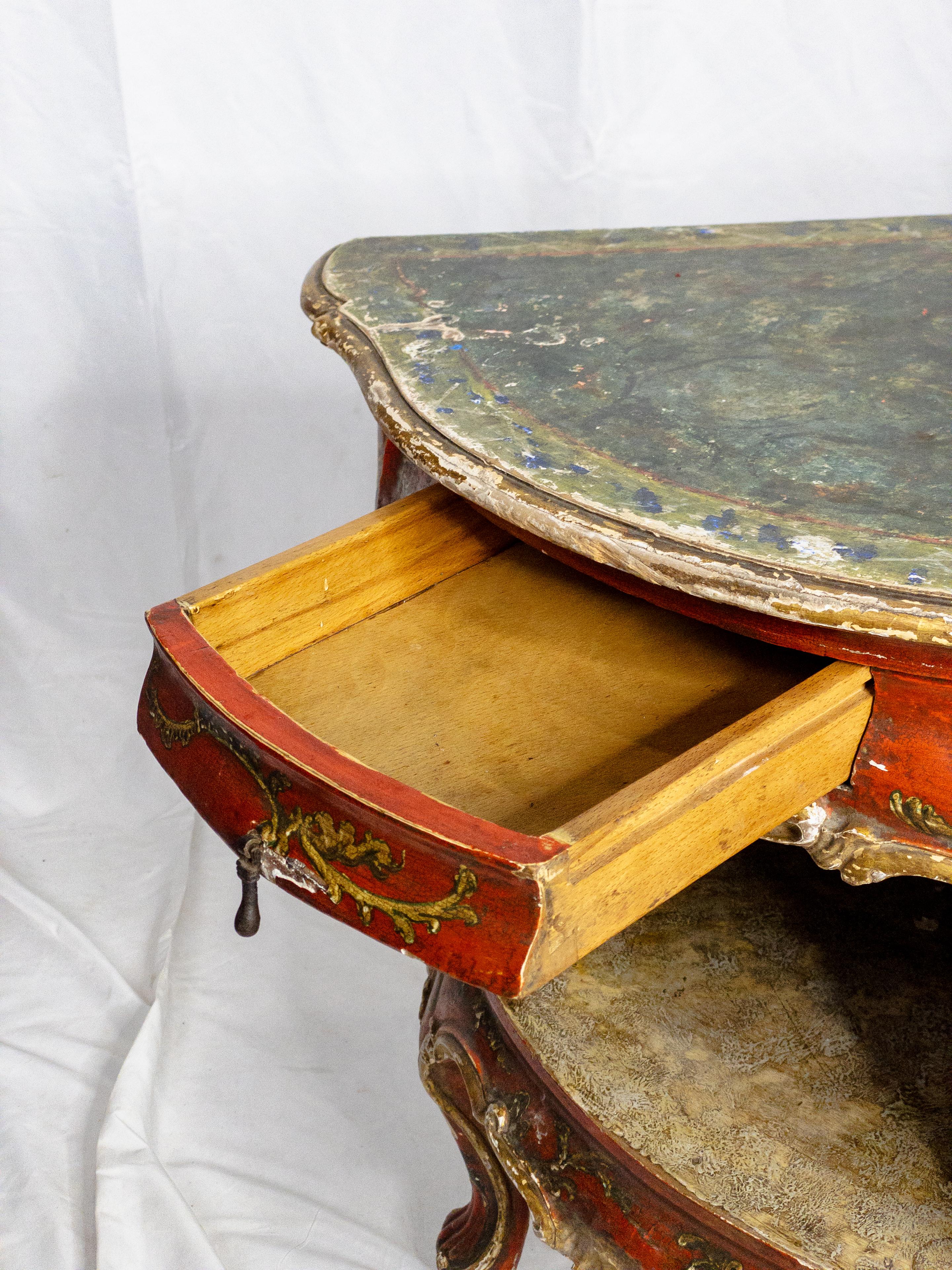 Pair of 19th Century Italian Painted Chests For Sale 1