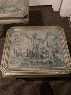 Pair of 19th Century Italian Painted Side Tables