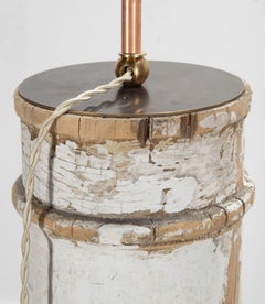 Pair of 19th Century Italian Pillar Lamps